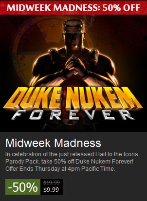 Duke Nukem on Steam for $9.99 Duke Nukem on Steam for $9.99