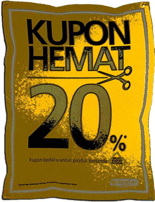 Matahari Kupon Hemat Kupon seen at Matahari Department Store