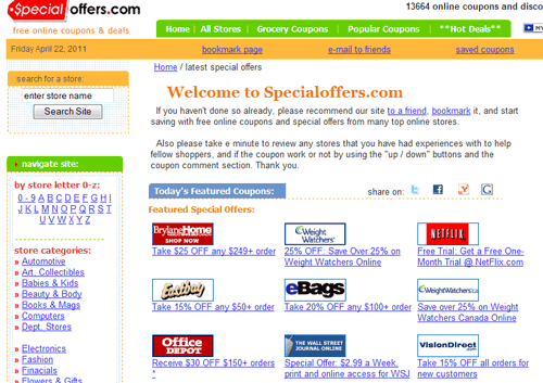 Specialoffers.com Screen Cap